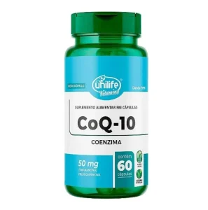 Coenzima CoQ-10 Ubiquinona Unilife 50mg 60 Cápsulas